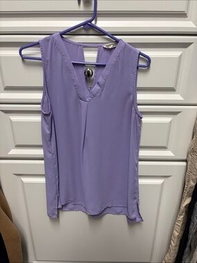 Pleione Lilac V-Neck Sleeveless Camisole